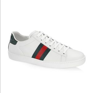 Authentic Gucci Bianco Ace Sneaker